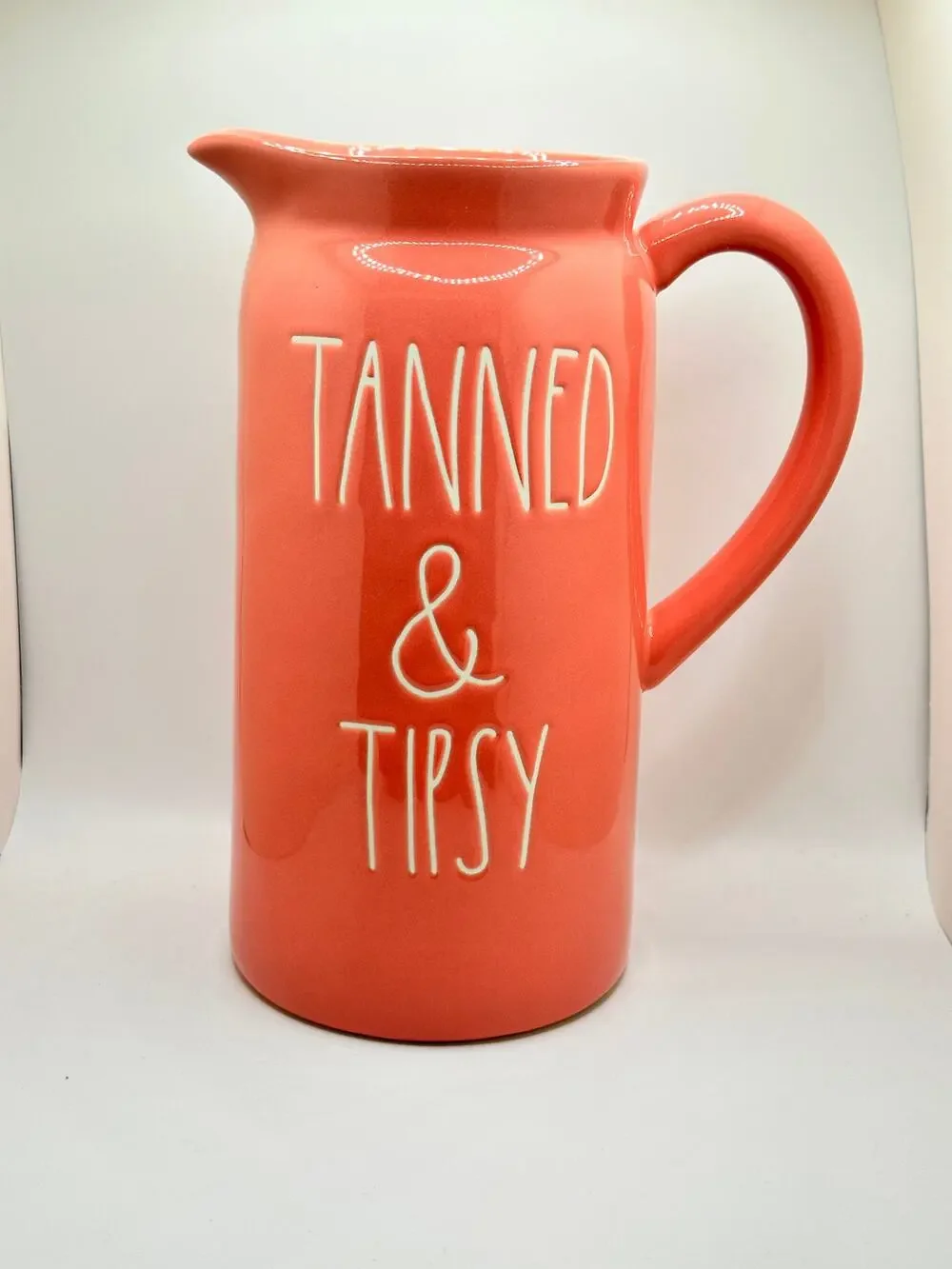 Rae Dunn Tanned & Tipsy Pitcher